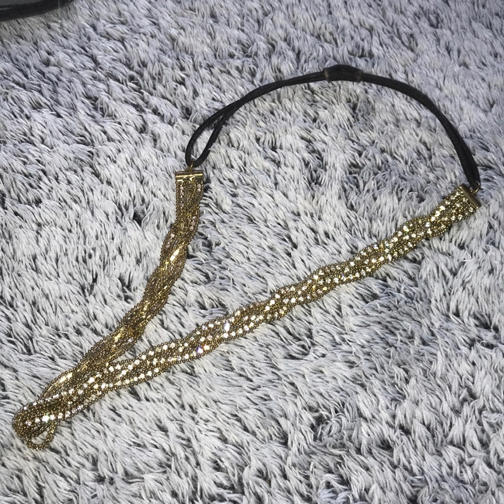 Sparkly Gold Headband